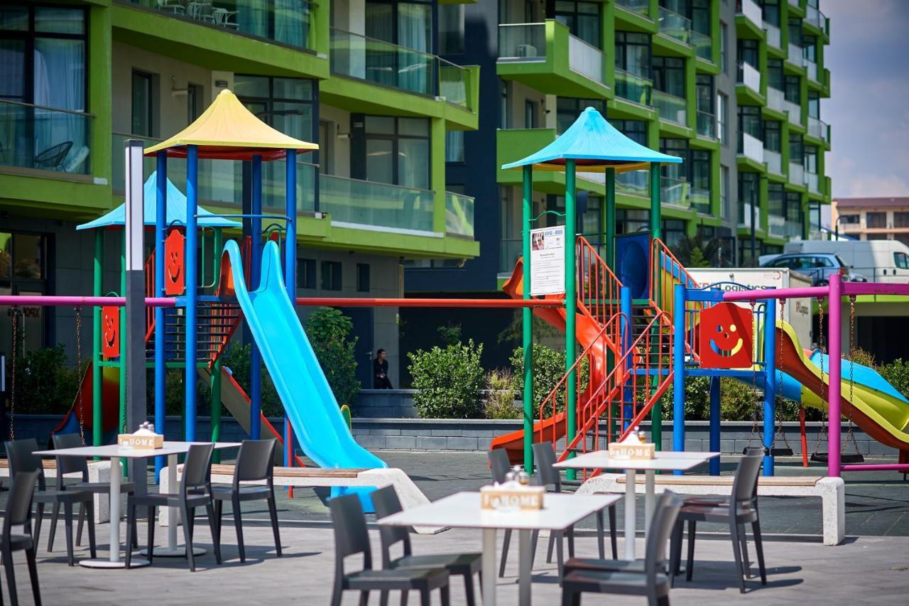 Fancy Apartment In Spa N Pool Beach Resort Mamaia Eksteriør billede